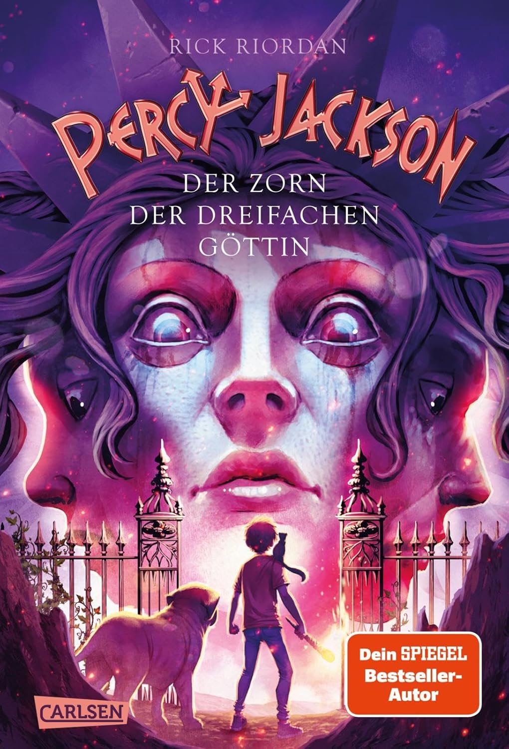 Percy Jackson – Der Zorn der dreifachen Göttin (Hardcover, German language, 2024, Carlsen)