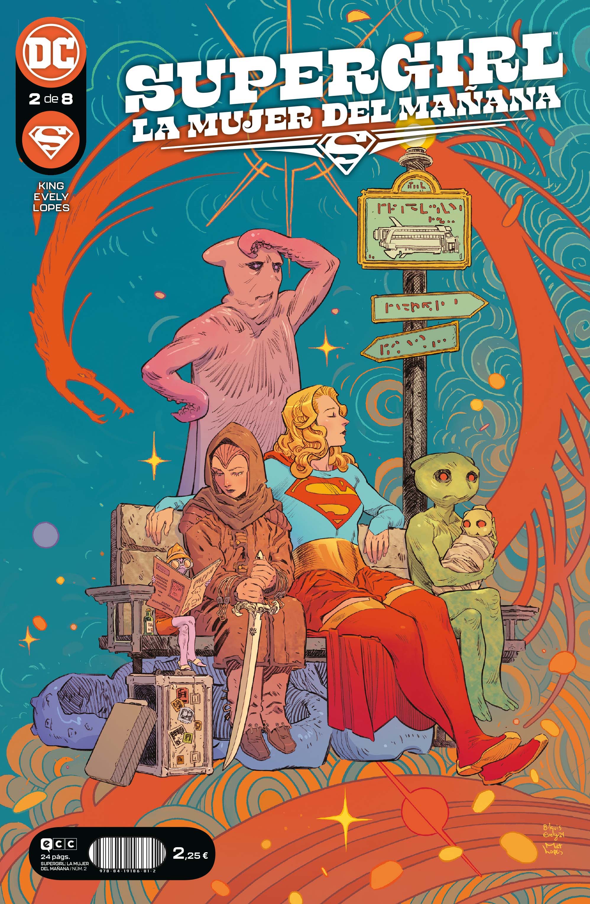 Supergirl: La mujer del mañana #2 (Paperback, Español language, 2022, ECC)