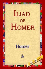 Iliad of Homer (2005, 1st World Library)
