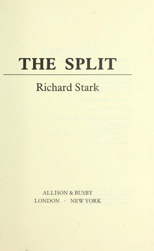 The split (1985, Allison & Busby)