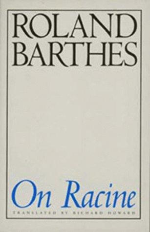 On Racine (1992, University of California Press)