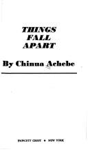 Things fall apart (1959, Fawcett Crest Books)