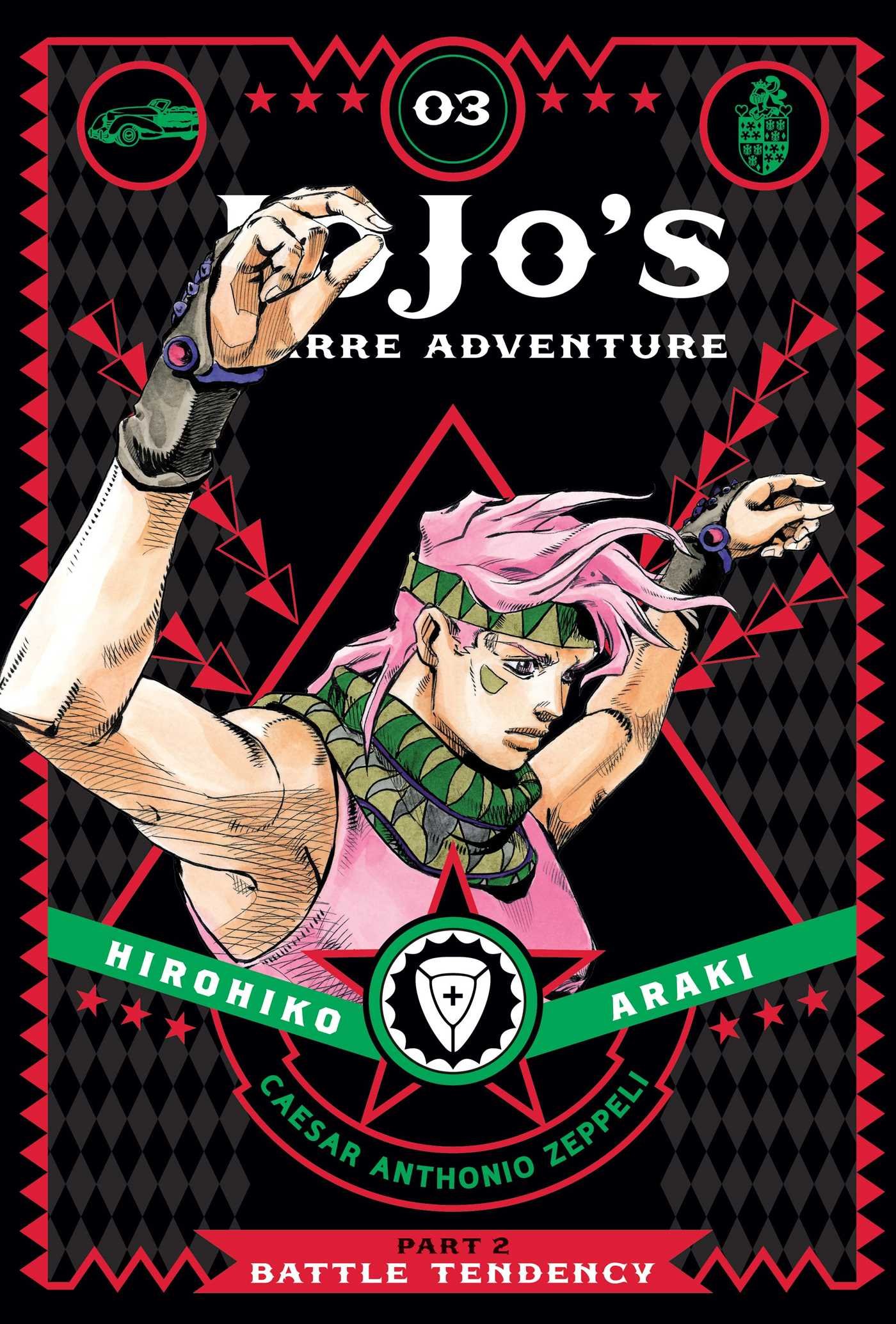 JoJo's Bizarre Adventure: Part 2--Battle Tendency, Vol. 3 (2016)
