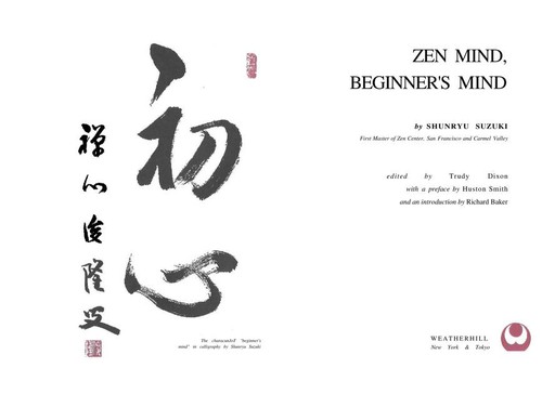 Zen Mind, Beginner's Mind (2006, Shambhala)