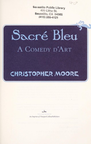 Sacre bleu (2012, William Morrow)
