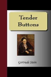 Tender Buttons (Paperback, 2007, NuVision Publications)