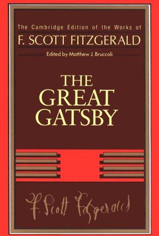 The Great Gatsby (1991, Cambridge University Press)