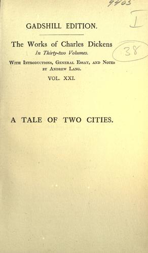 A Tale of Two Cities (1898, Chapman & Hall)