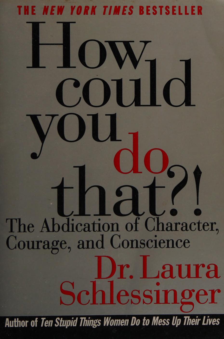 How Could You Do That?! (Paperback, 1996, HarperCollins)