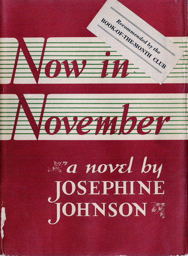 Now in November (1934, Simon and Schuster)