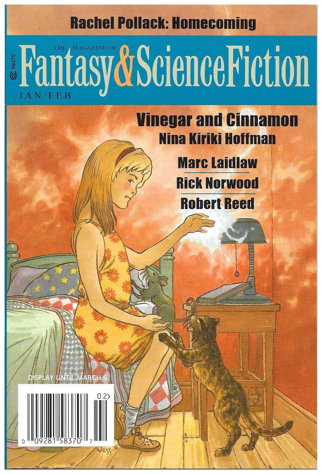 The Magazine of Fantasy & Science Fiction, January/February 2017 (EBook, 2016, Spilogale, Inc..)