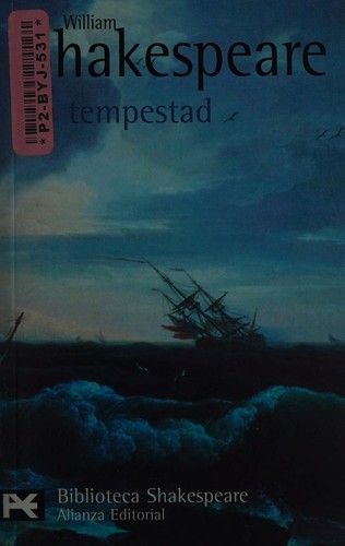 La tempestad/ The Tempest (Spanish language, 2009, Alianza Editorial Sa)