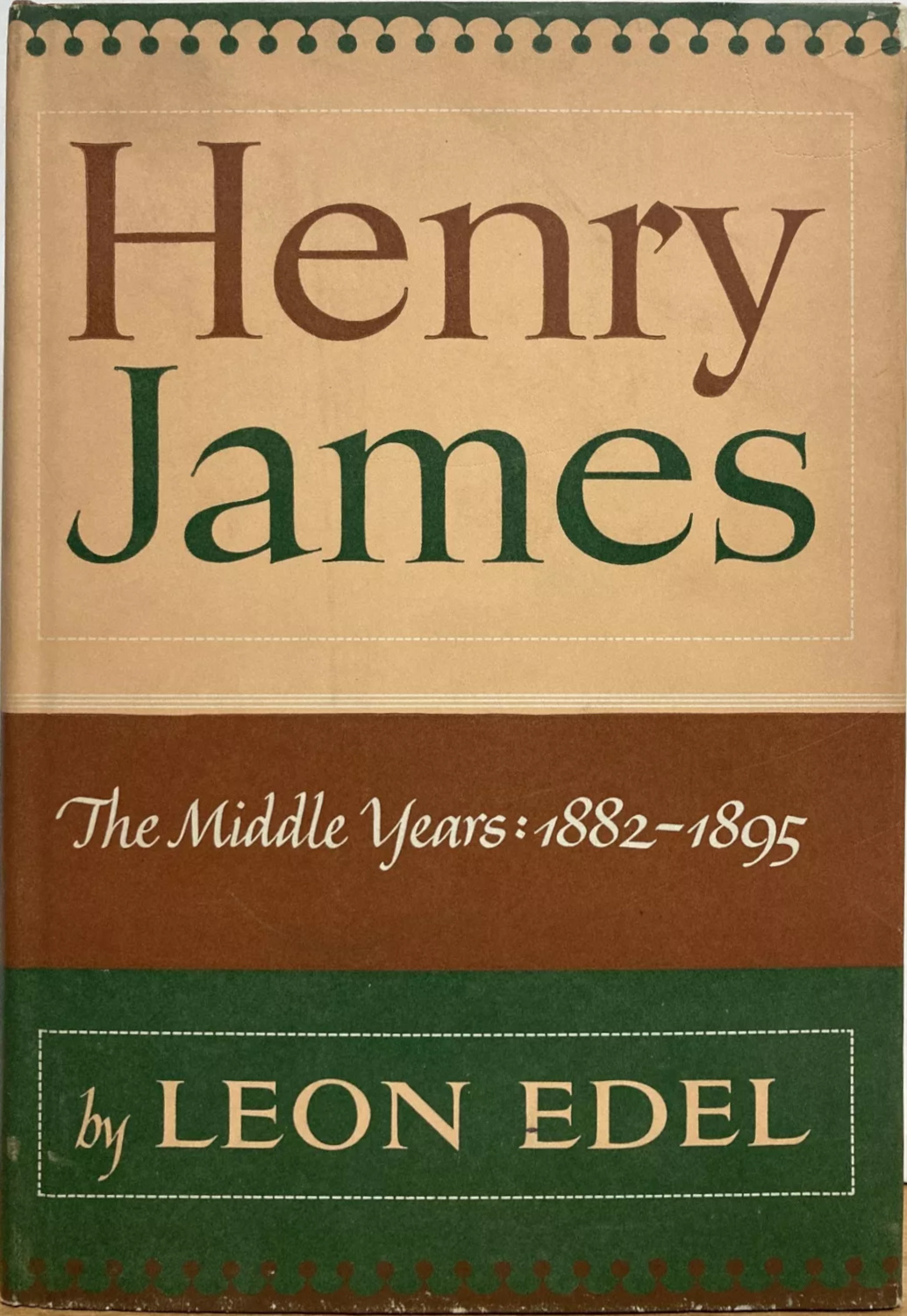 Henry James (Hardcover, 1962, J.B. Lippincott)