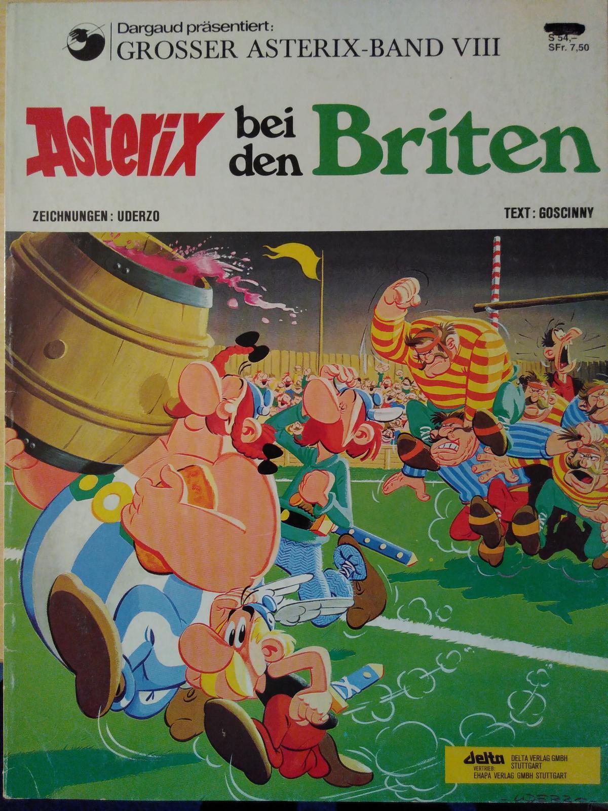 Asterix bei den Briten (German language, 1995)