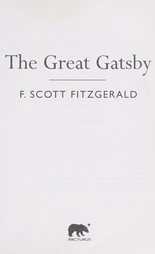 The great Gatsby (2011, Arcturus)