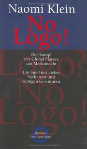 No Logo. (German language, 2002, Riemann Verlag)