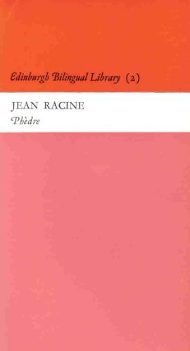 Phèdre. (1971, Edinburgh University Press)