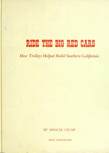 Ride the big red cars (1962, Crest Publications)