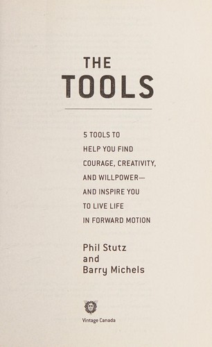 The Tools (Hardcover, 2012, Random House Canada)