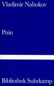 Pnin. (German language, 1998, Suhrkamp)