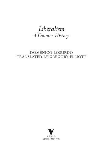 Liberalism (2011, Verso Books)