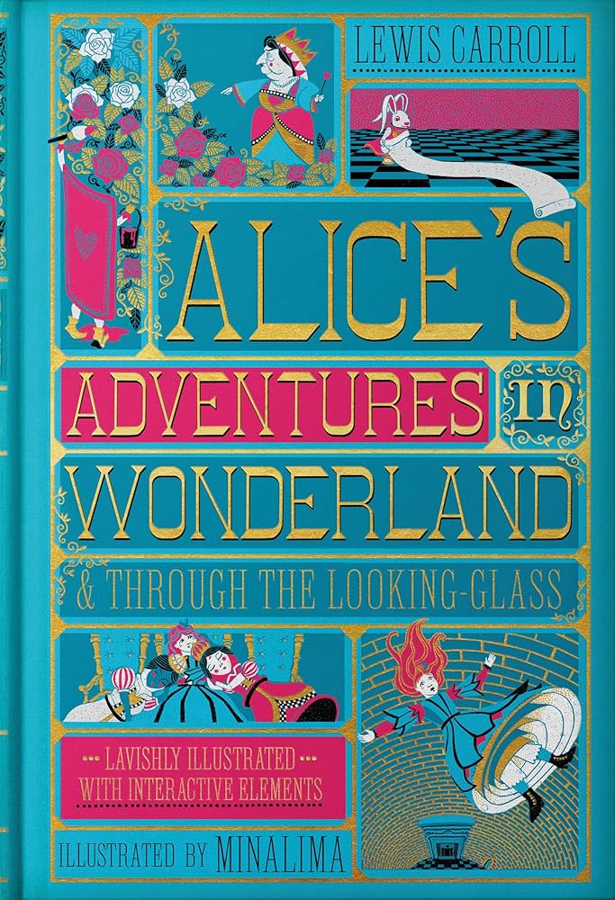 Alice's Adventures in Wonderland and Through the Looking-Glass by Lewis Carroll (2021, Independently Published)