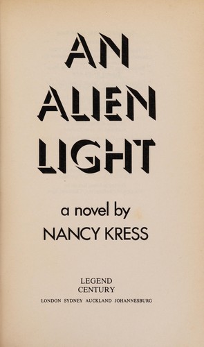 An Alien Light. (Hardcover, 1988, Arbor House/William Morrow)