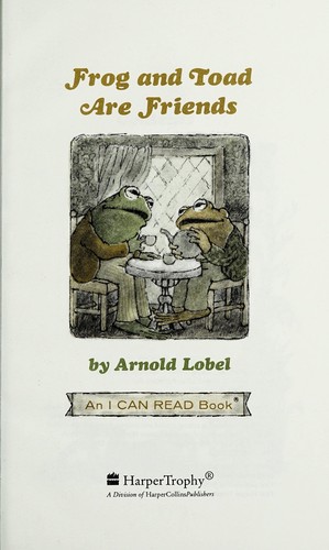 Frog and Toad Are Friends (1982, Perfection Learning Prebound)