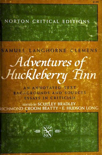Adventures of Huckleberry Finn (Paperback, 1962, W W Norton & Company)