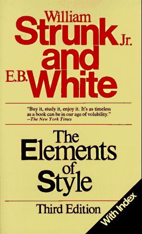 The elements of style (Paperback, 1985, Macmillan Publishing Company)
