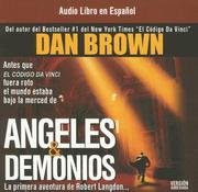 Angeles y Demonios (AudiobookFormat, Spanish language, 2006, FonoLibro)