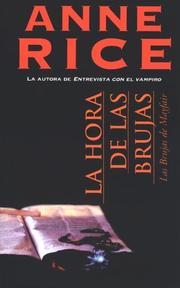 LA Horas De LA Brujas (Spanish language, 2000, Ediciones B)