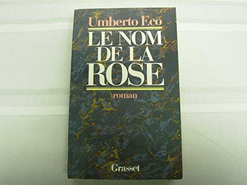 Le nom de la rose (French language)