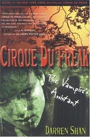 The vampire's assistant (2001, Little, Brown)