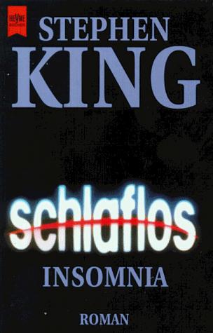 Schlaflos. Insomnia. (German language, 1997, Heyne)