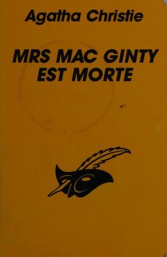 Mrs. McGinty's Dead (French language, 1970, Librairie des Champs-Elysees)