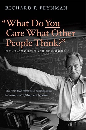 "What Do You Care What Other People Think?" (Paperback, 2018, W. W. Norton & Company)