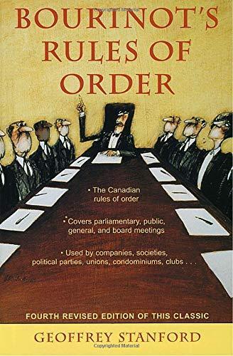 Bourinot's Rules of Order (1995)