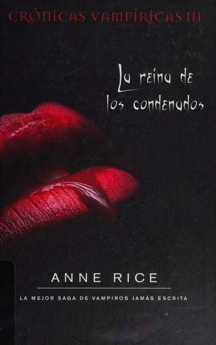 Reina de los condenados (Hardcover, Spanish language, 2014, B de Bolsillo)