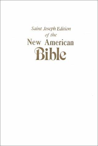New American Bible/Gift Edition/White Imitation Leather/609 10 (Hardcover, 1988, Catholic Book Publishing Company)