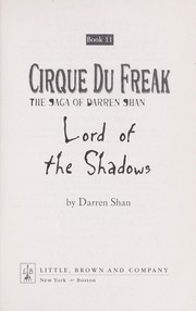 Lord of the shadows (2007, Little, Brown)