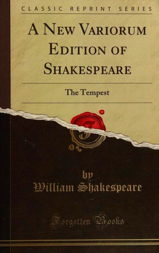 A New Variorum Edition of Shakespeare (2018, Forgotten Books)