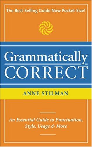 Grammatically correct (2004, Writer's Digest Books)