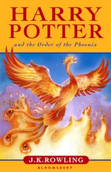 Harry Potter and the Order of the Phoenix (British English language, 2003, Bloomsbury Publishing)