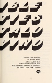 Invisible cities (1974, Harcourt Brace Jovanovich)