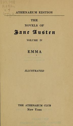 The novels of Jane Austen (1892, Athenaeum Club)