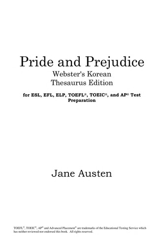 Pride and prejudice (2005, ICON Classics)
