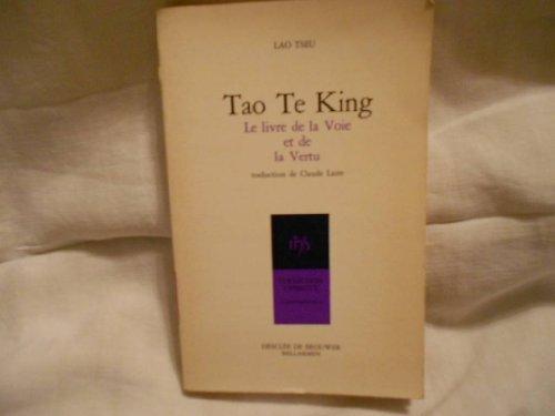 Tao te king (French language, 1977)