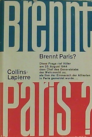 Brennt Paris? (Hardcover, German language, 1965, Bertelsmann Lesering)