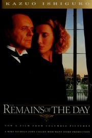 The Remains of the Day (1993, Vintage Books)
